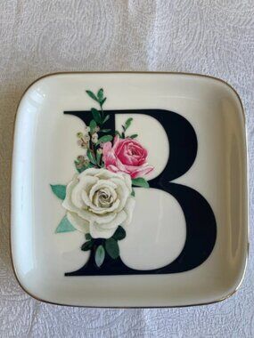 Initial Ring Dish / Trinket Tray